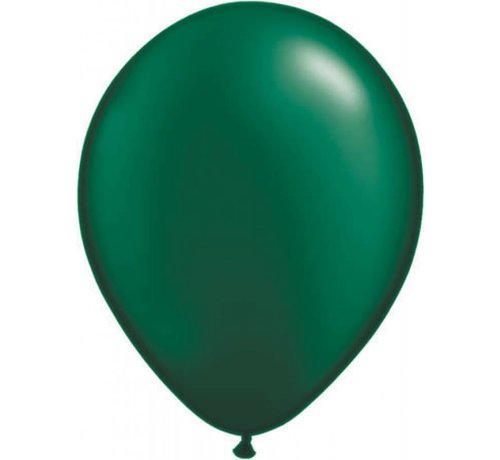 Milieuvriendelijke groene latex ballonnen 100 stuks