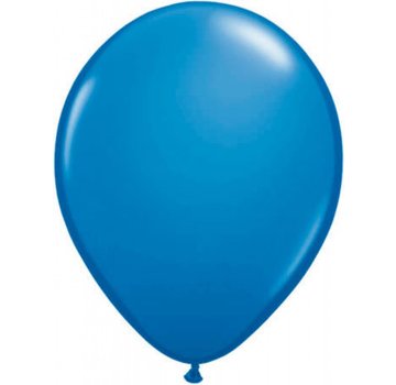 Blauwe ballonnen 100 stuks