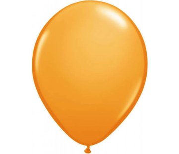 Oranje ballonnen 100 stuks