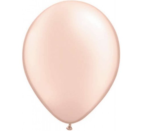 100 st Grote Peach metallic ballonnen