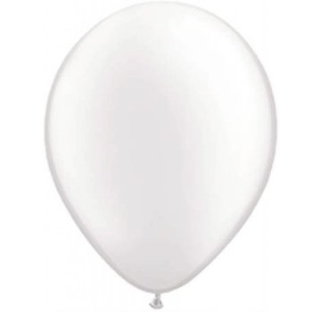 Witte metallic ballonnen