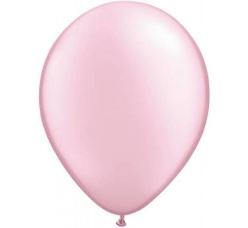 100 st Grote roze metallic ballonnen