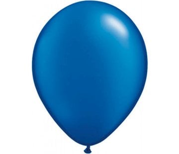 Blauwe metallic ballonnen