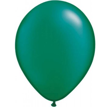 Groene metallic ballonnen