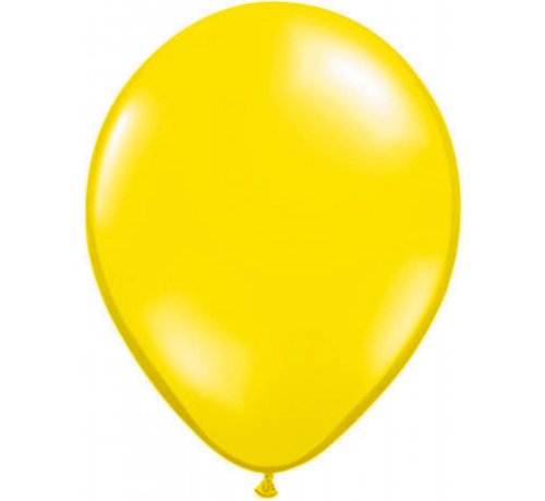 100 st Gele metallic ballonnen online kopen