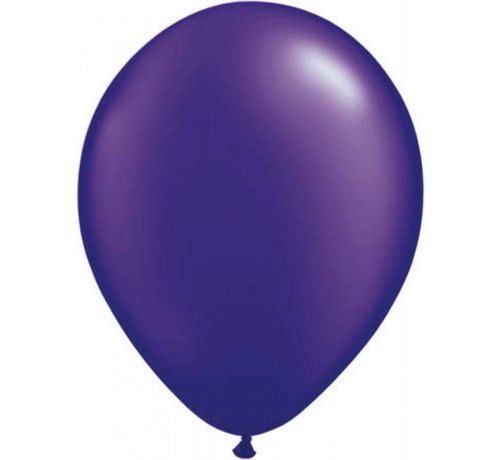 100 st Donker paarse metallic ballonnen online kopen