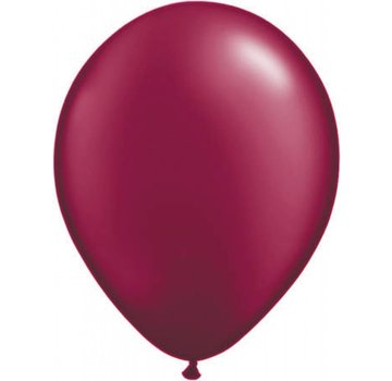 Bordeaux metallic ballonnen