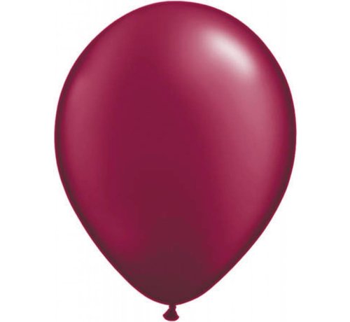 100 st Bordeaux metallic ballonnen online kopen