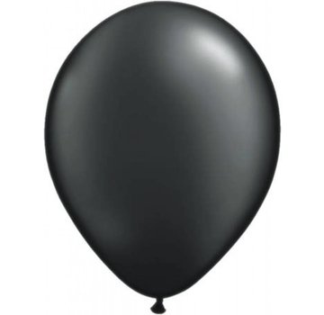 Zwarte metallic ballonnen