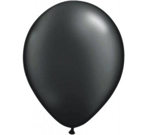 100 st Zwarte metallic ballonnen online kopen