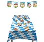 Oktoberfest tafelkleed geruid blauw