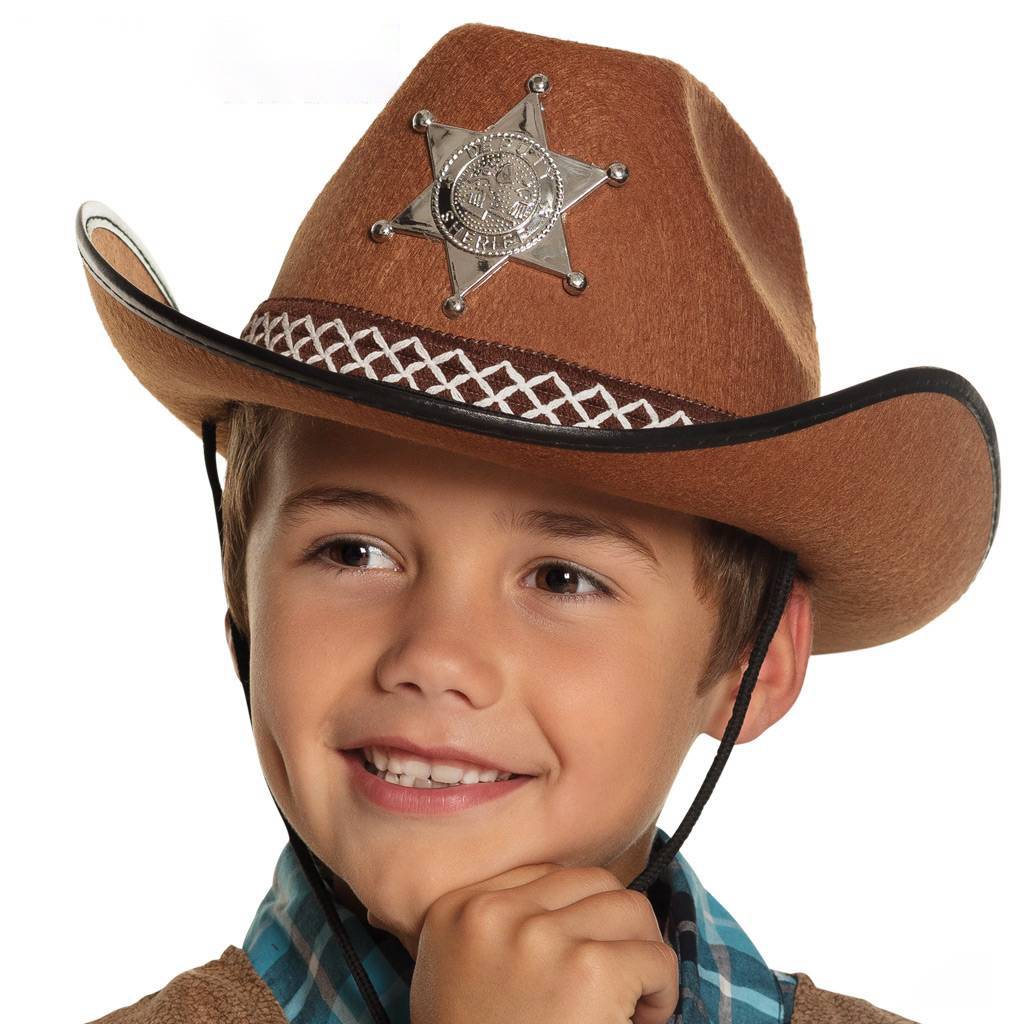 Cowboyhoed Sheriff - Partycorner.nl