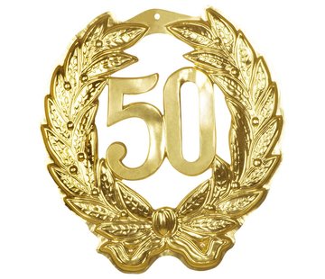 Huldebord 50 jaar