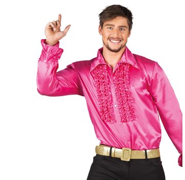 Party Disco shirt knalroze