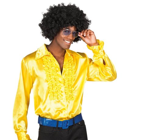 Party Disco shirt geel