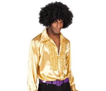 Disco blouse goud