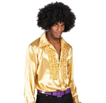 Disco blouse goud