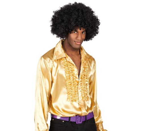 Disco blouse goud