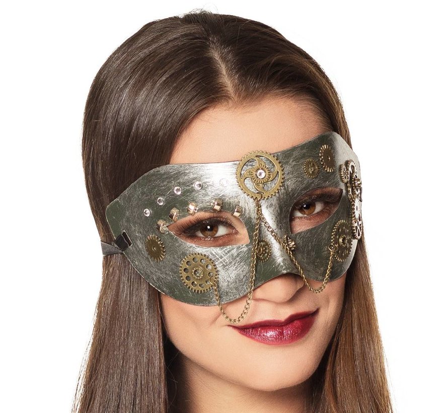 Steampunk oogmasker dames