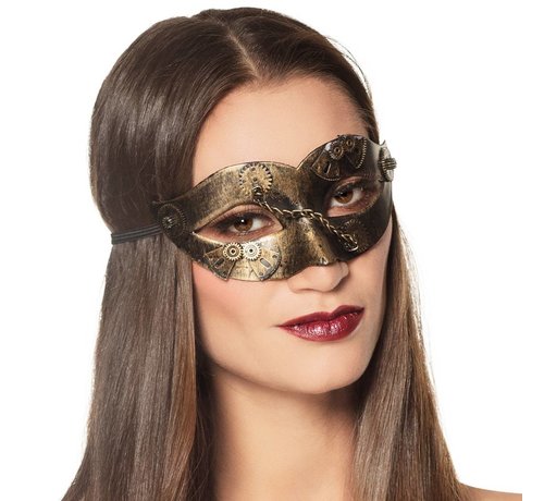 Dames steampunk oogmasker kopen