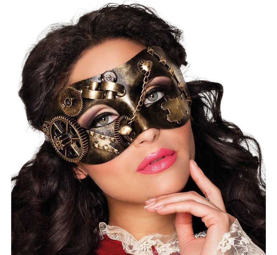 Oogmasker Steampunk