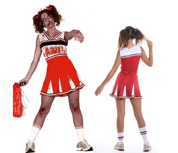 Zombie cheerleader