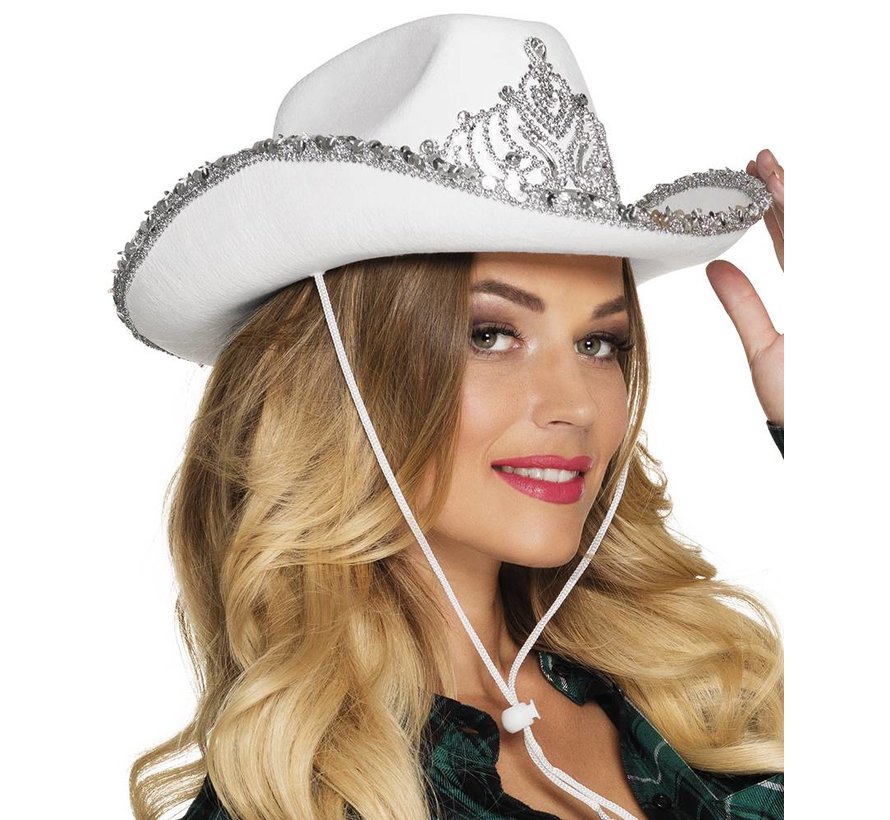Dames witte cowboy hoed kopen