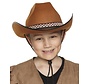 Hoed Cowboy junior bruin