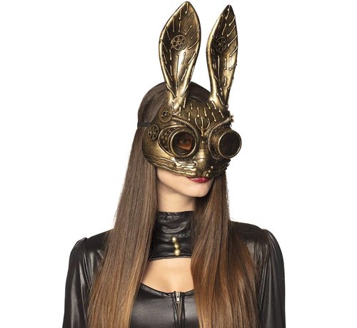 Steampunk bunny masker