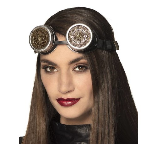 Roze Steampunk bril