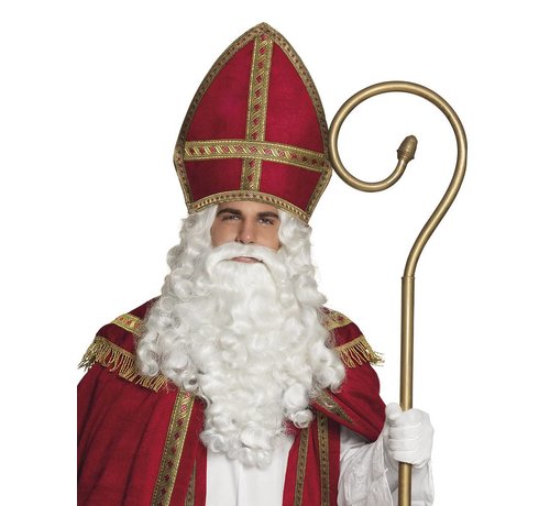 Klap mijter Sinterklaas fluweel