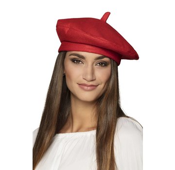 Baret France rood