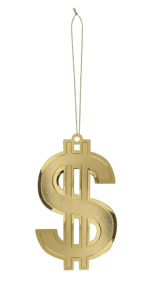 Gouden Dollar Ketting - Véél Keus Gouden Dollar Ketting - Véél Keus