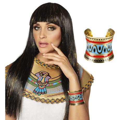 Brede Egyptische armband Cleopatra