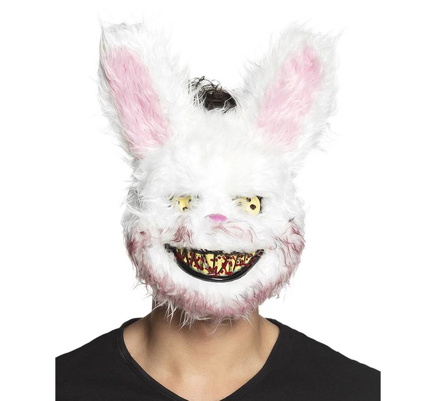 pluche Horror Bunny gezichtsmasker