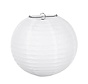 Witte Papieren lampion met frame