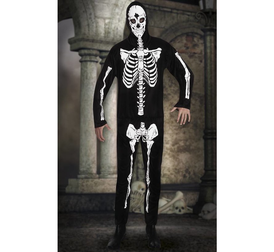 Halloween kleding skeleton dancer