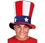 Amerikaanse  hoed stars and stripes