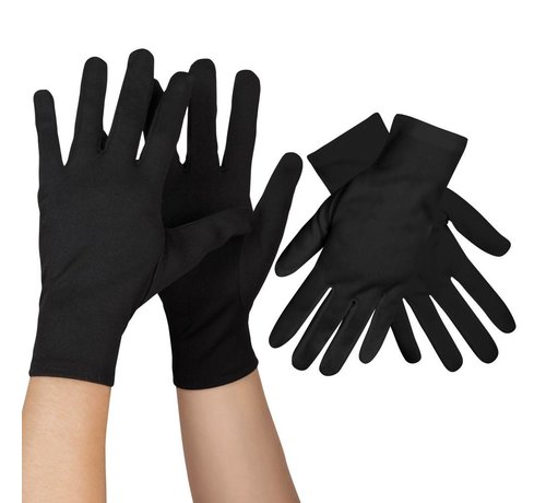 Korte Handschoenen Zwart