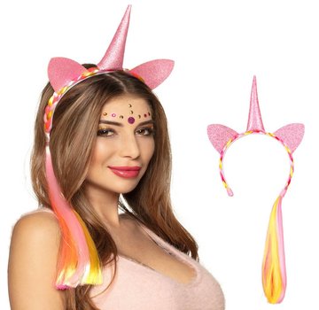 Tiara unicorn met haar