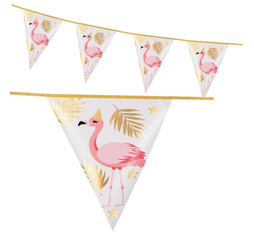 Folie  Flamingo vlaggenlijn