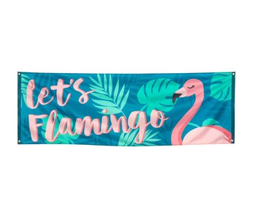 Flamingo banner