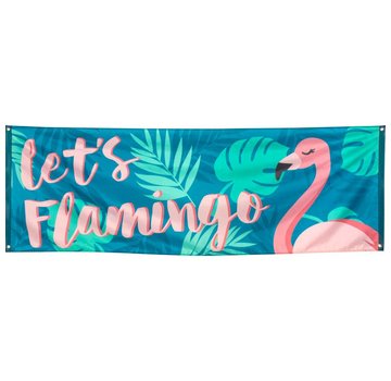 Flamingo banner