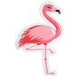 Wanddecoratie Flamingo ( brandvertragend)