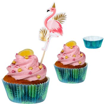 Flamingo Cupcakevormpjes