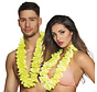 Neon geel hawaii krans