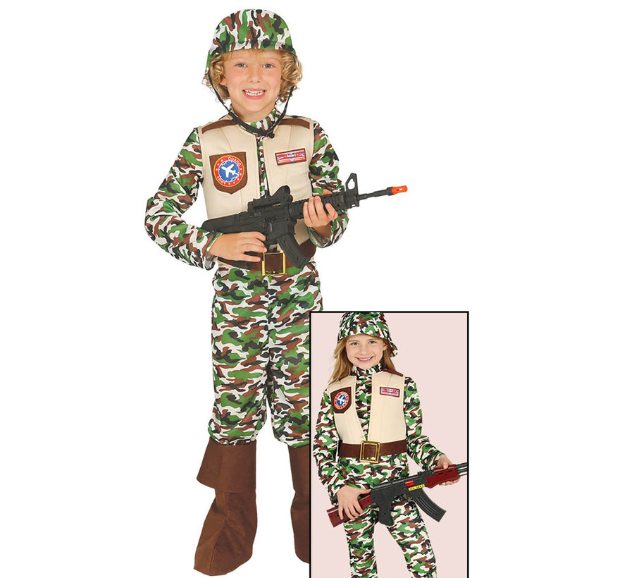 Leger Camouflage pak voor kinderen