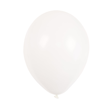 Ballonnen 9" inch Wit