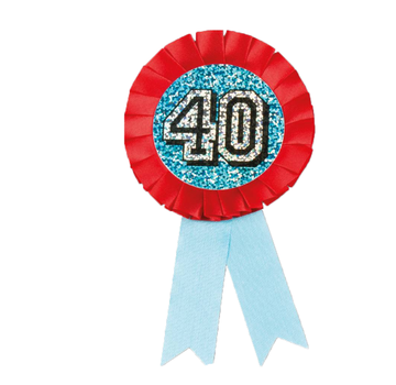 Button rozet 40 jaar