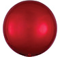 Orbz mat rood folie ballon